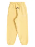 FEAR OF GOD ESSENTIALS KIDS elasticated-cuff logo sweatpants - Yellow