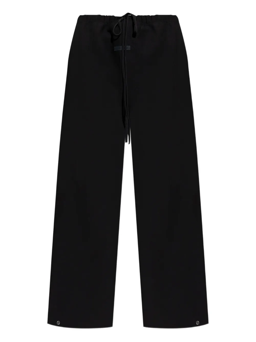 Essentials Drawstring-fastening Sweatpants In Black
