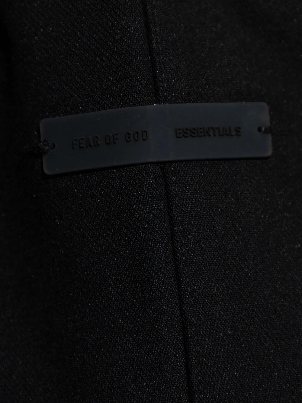 Essentials Drawstring-fastening Sweatpants In Black