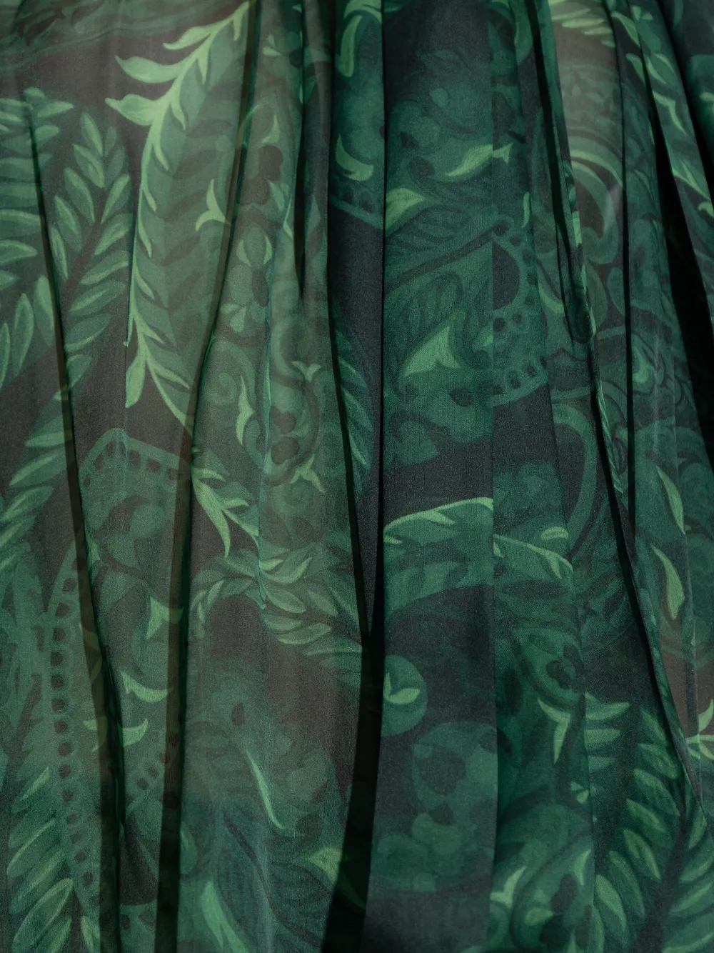 Etro Paisley-print Blouse In Green