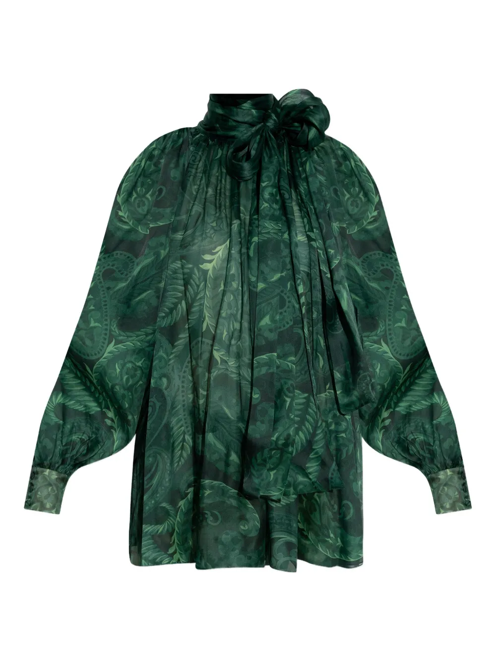ETRO paisley-print blouse | Green | Image 1