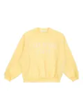 FEAR OF GOD ESSENTIALS KIDS embroidered-logo sweatshirt - Yellow