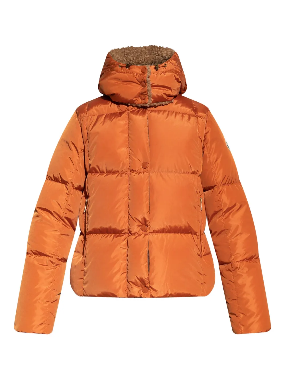 Moncler Castelnou quilted jacket | Orange | Image 1