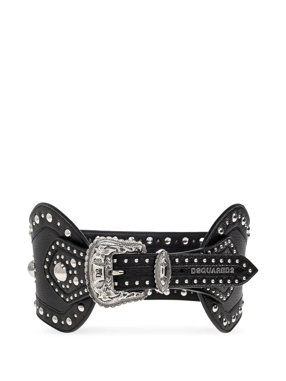 DSQUARED2 studded leather belt | Black | Image 1