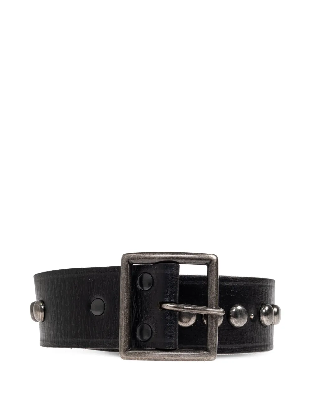 Dsquared2 Studded Leather Belt In Black