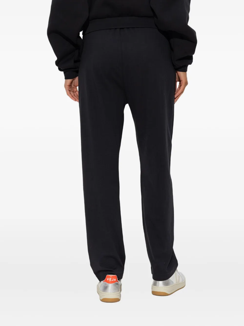 Essentials Logo-banded Track Pants In Black