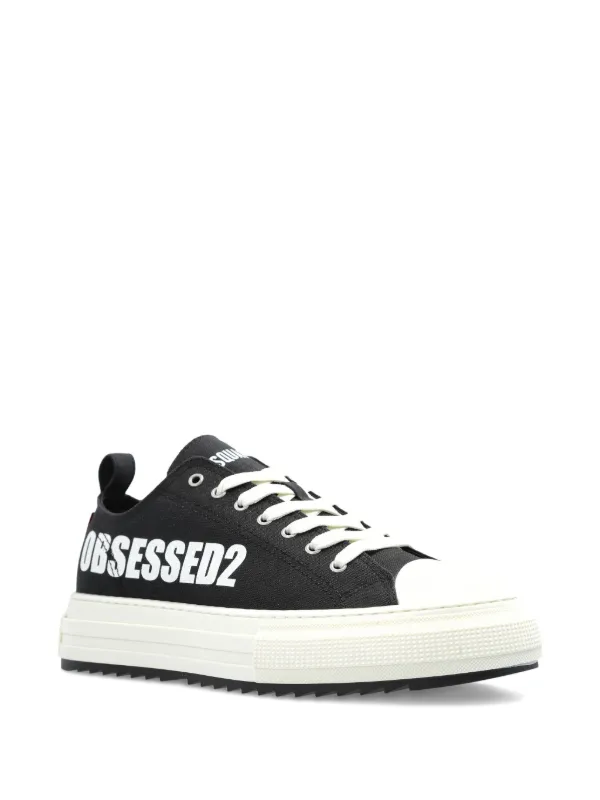 DSQUARED2 Obsessed2 Logo Sneakers | Black | FARFETCH