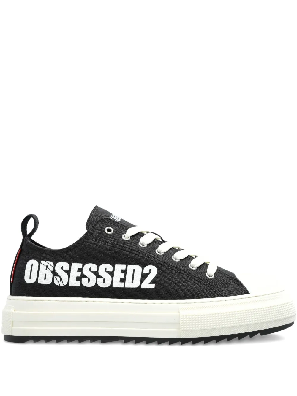 DSQUARED2 Obsessed2 logo sneakers Black