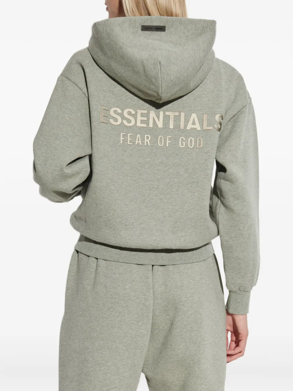 FEAR OF GOD ESSENTIALS Hoodie met rits Grijs