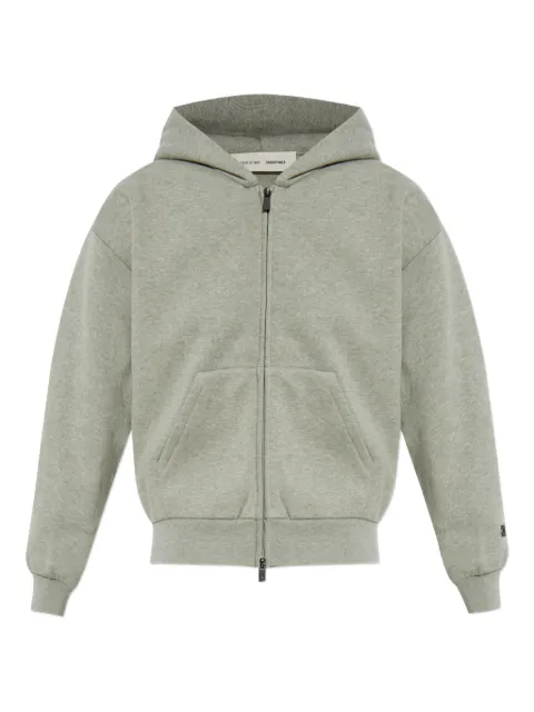 FEAR OF GOD ESSENTIALS hoodie à fermeture zippée