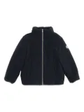 Moncler Enfant fleece-paneled puffer jacket - Black