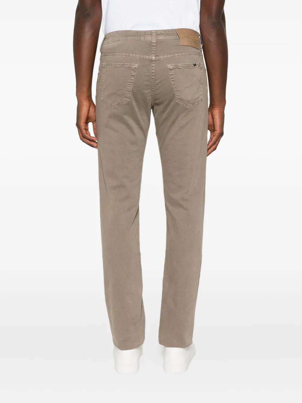 Jacob Cohën Straight broek Bruin