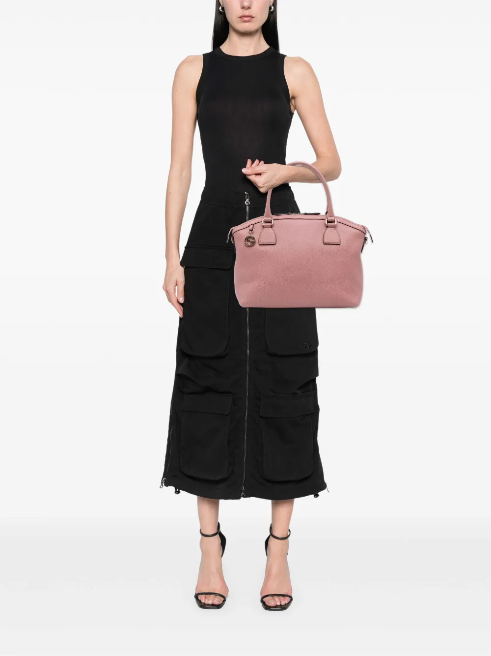 Gucci Pre-Owned sac à main Dome médium en cuir à breloque GG (2016-2025) | Pre-owned | Image 2