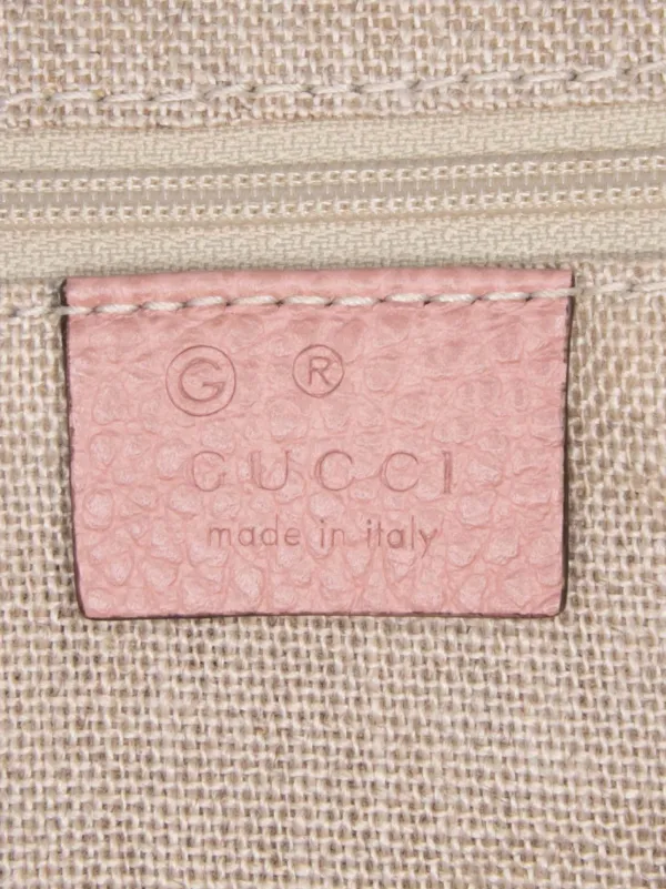 Gucci Pre-Owned 2016-2025 ミディアム レザー GGチャーム ドーム