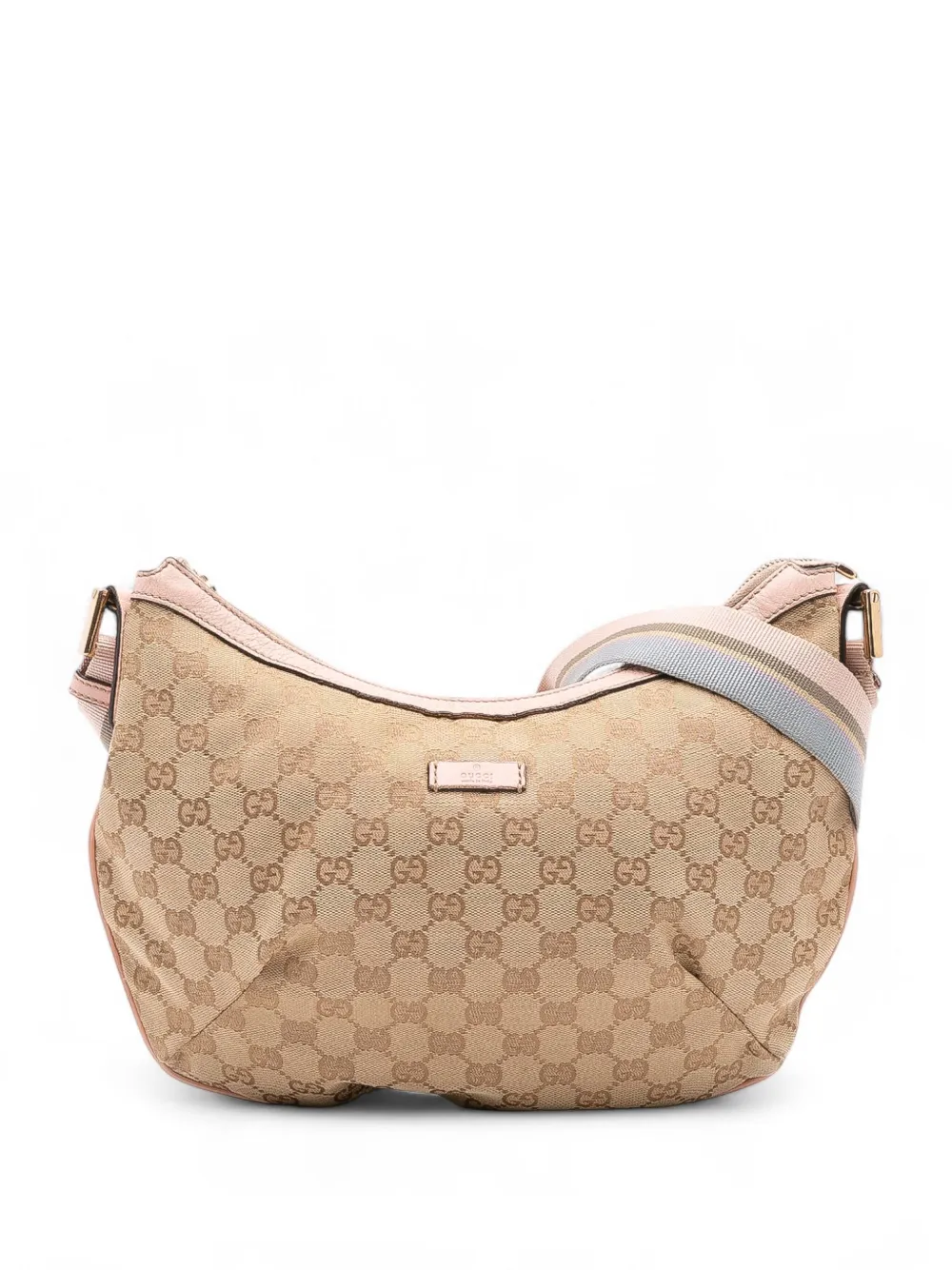 Gucci Pre-Owned 2000-2015 GG Canvas Web crossbody bag - ブラウン Gucci Pre-Owned 2000-2015 GG Canvas Web crossbody bag - ブラウン