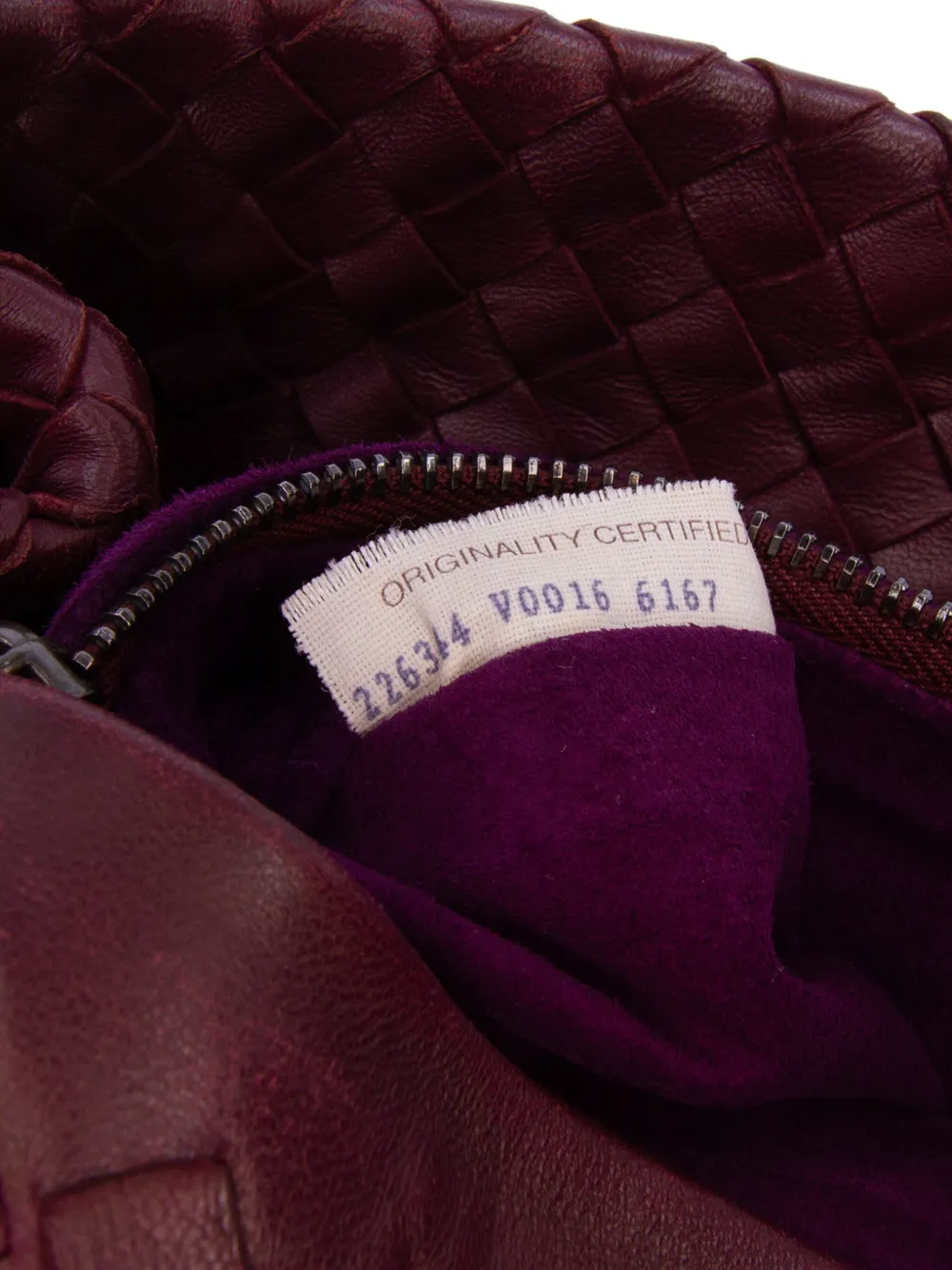 Pre-owned Bottega Veneta 2010 Nappa Intrecciato Bucket Bag In Purple
