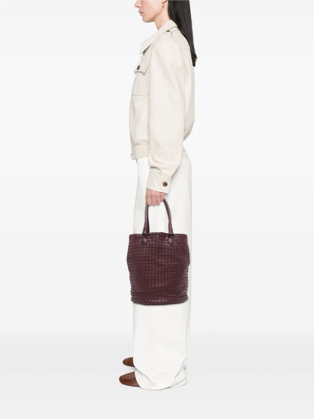 Bottega Veneta Pre-Owned bolsa bucket Nappa Intrecciato 2010 | Estilos de archivo | Image 2
