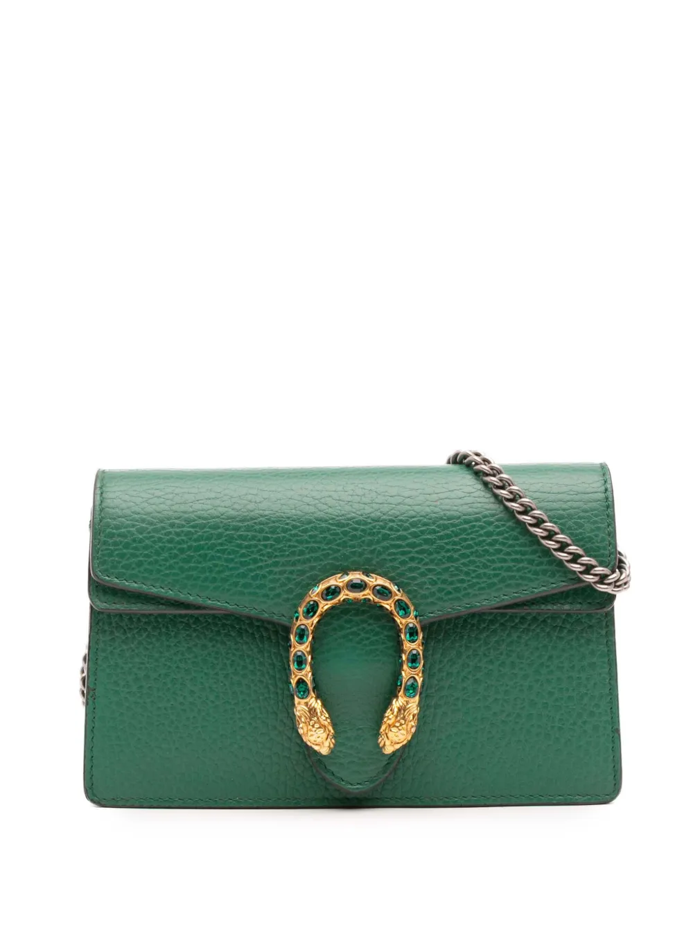 Gucci Pre-Owned 2016-2025 Super Mini Leather Dionysus crossbody bag - Gucci Pre-Owned 2016-2025 Super Mini Leather Dionysus crossbody bag -