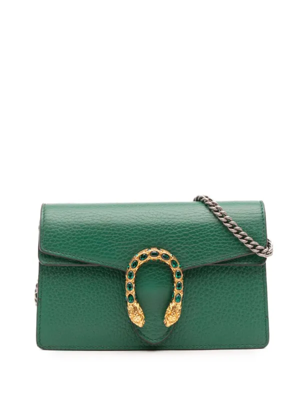 最終値下げ新品と同じGUCCI〔ディオニュソス〕レザー スーパーミニバッグ Gucci Pre-Owned 2016-2025 スーパーミニ レザー ディオニュソス