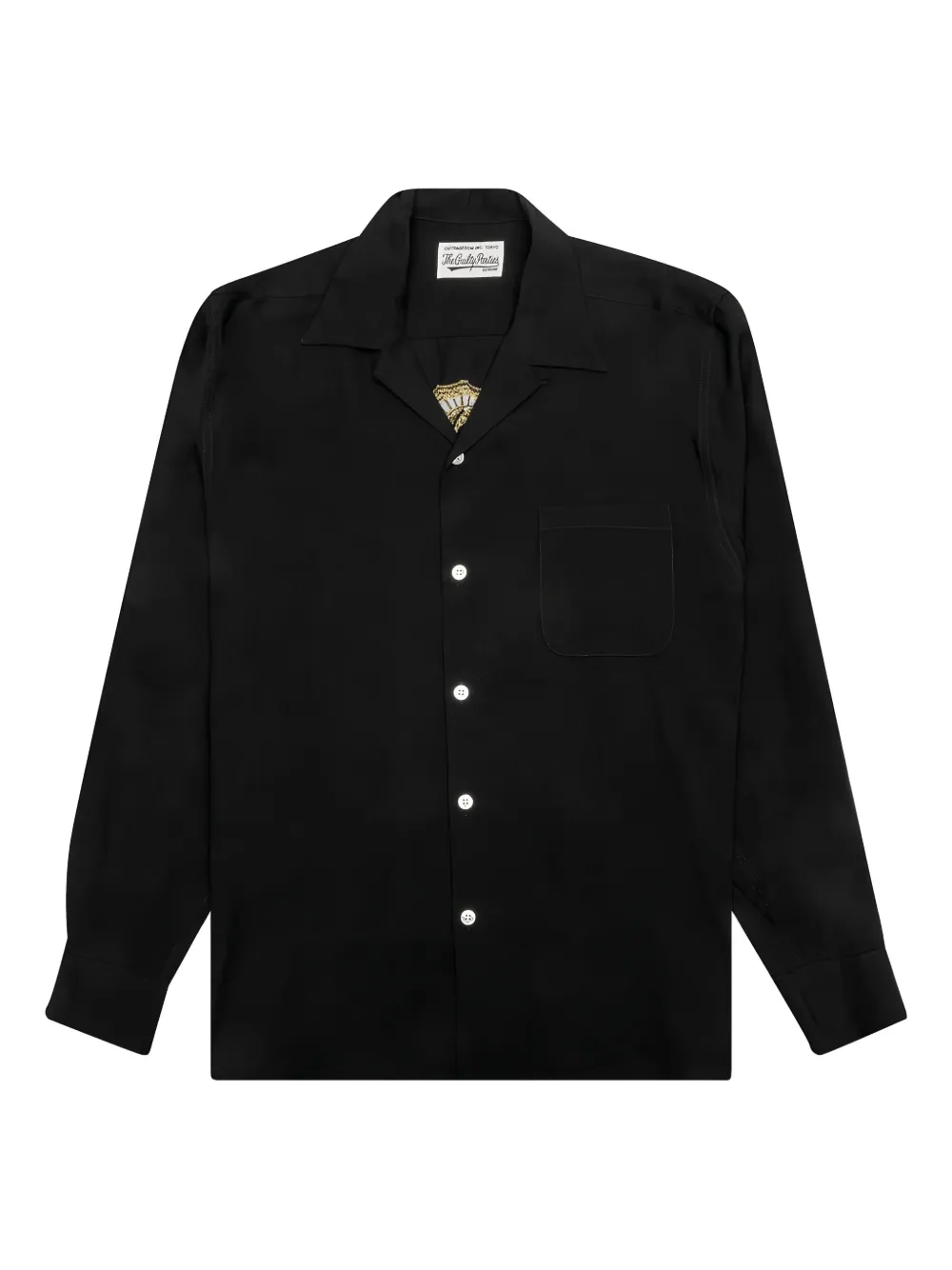 WACKO MARIA embroidered shirt | Black | Image 1