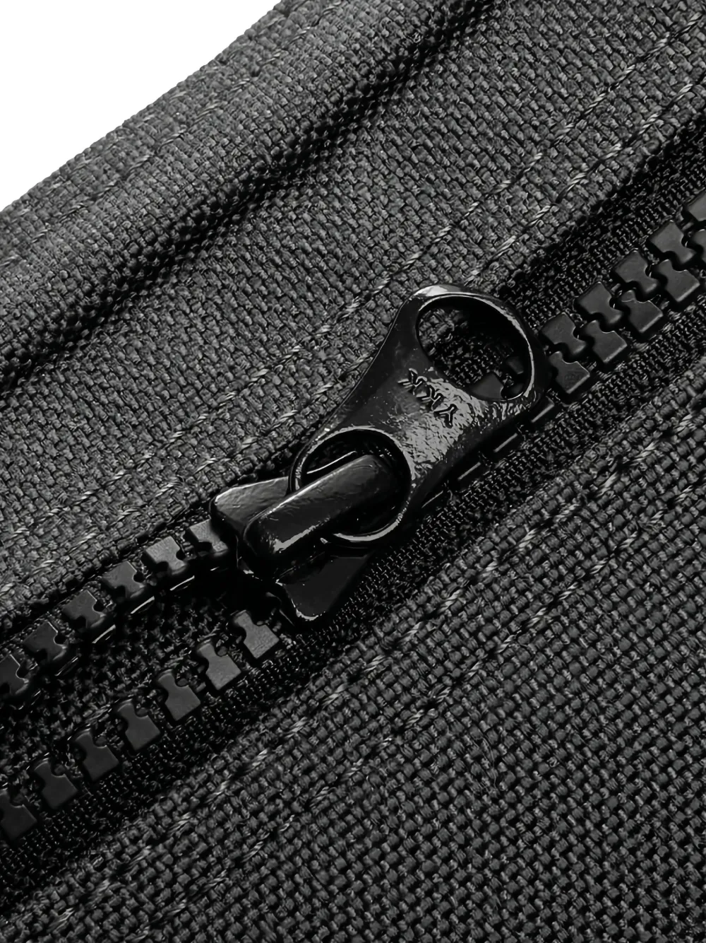 Neighborhood Zip-fastening Pouch In Black