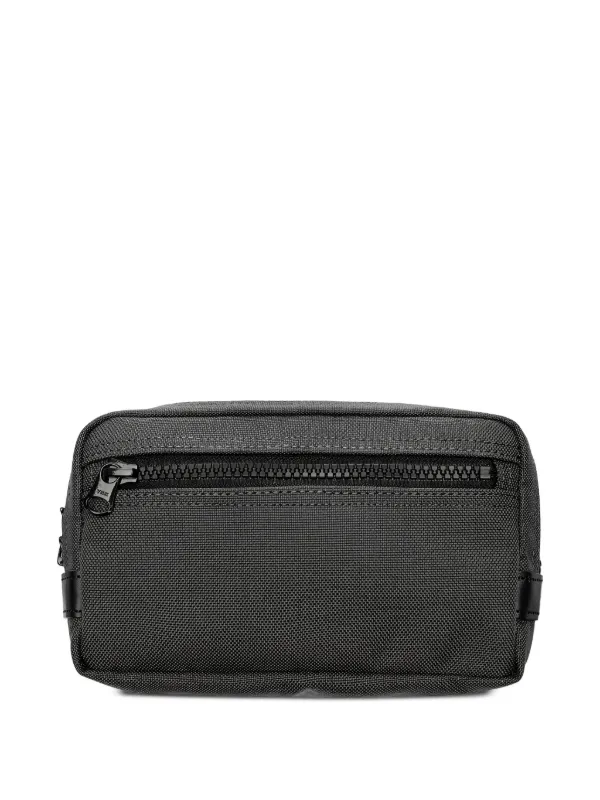 Neighborhood zip-fastening Pouch | Grey | FARFETCH