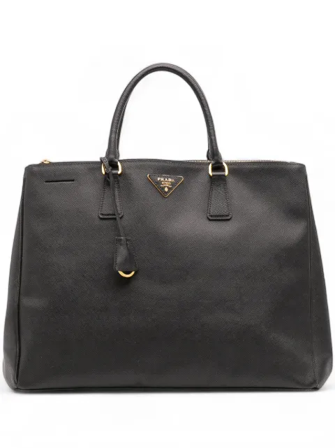 Prada Pre-Owned 2010-2025 Extra Large Saffiano Lux Galleria Double Zip tote bag