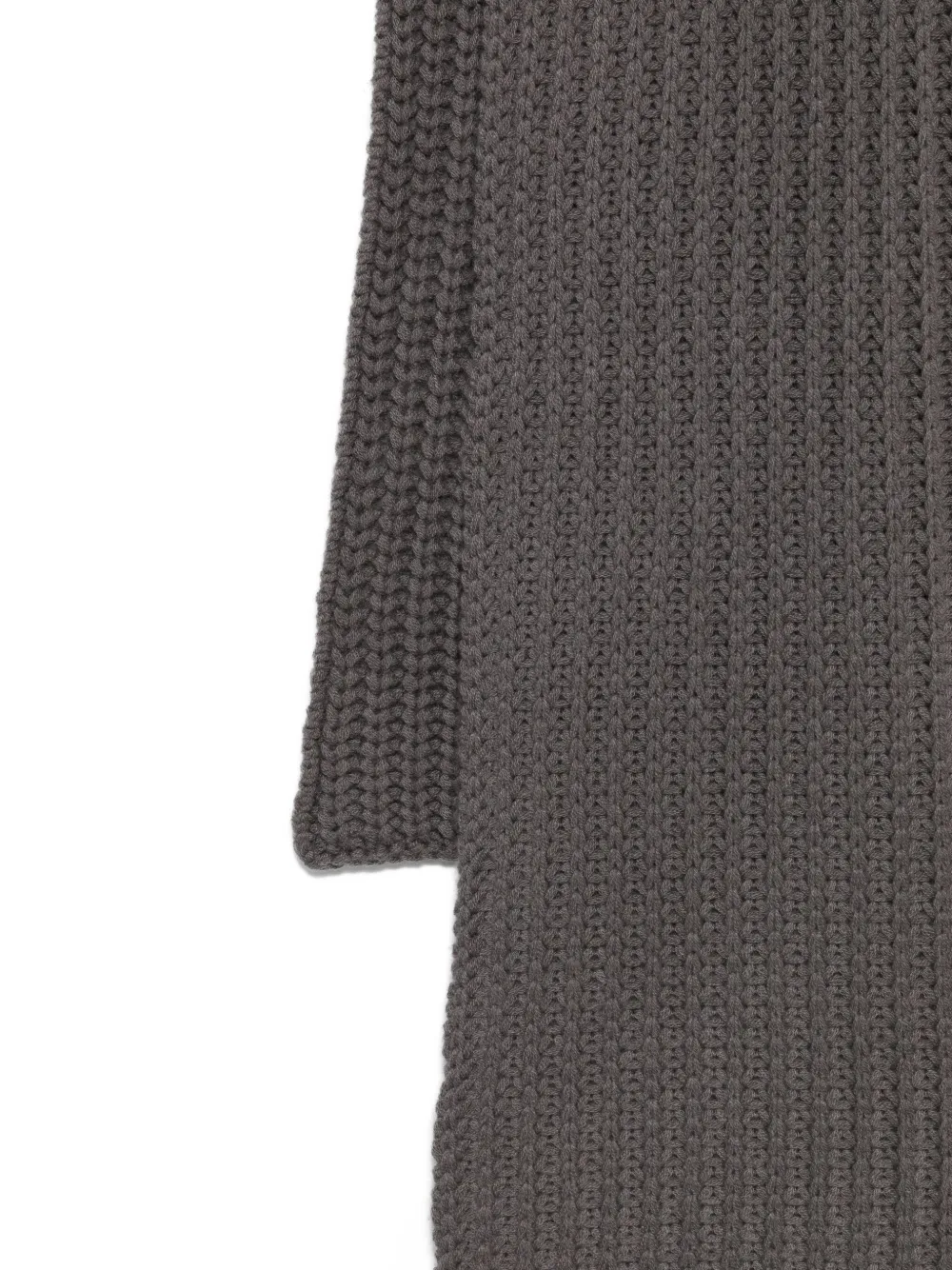 Liska Michaela Chunky-knit Scarf In Brown