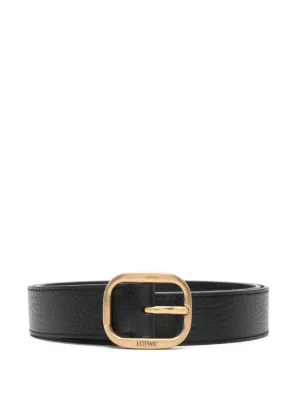 Givenchy gold-buckle Leather Belt | Black | FARFETCH GR