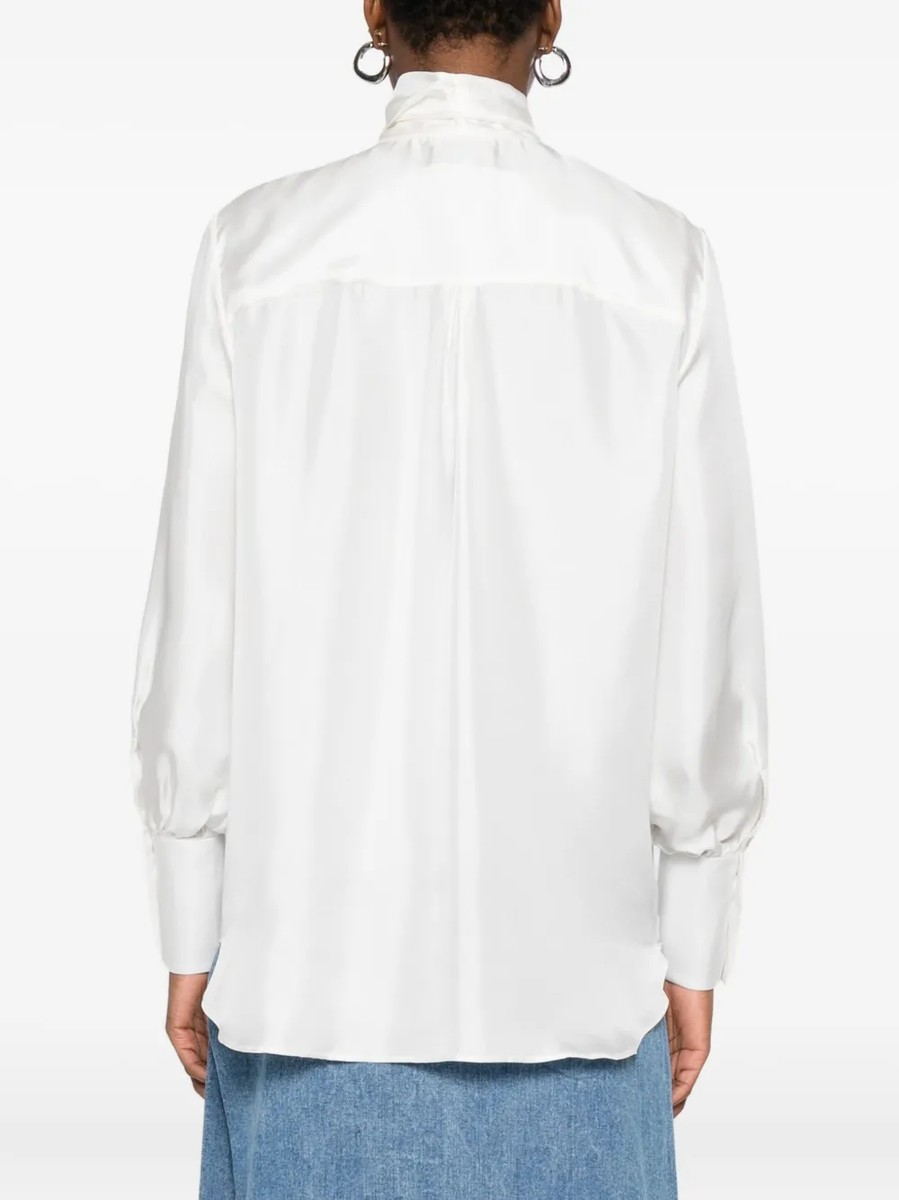 Archivio '67 Asymmetric Blouse In White