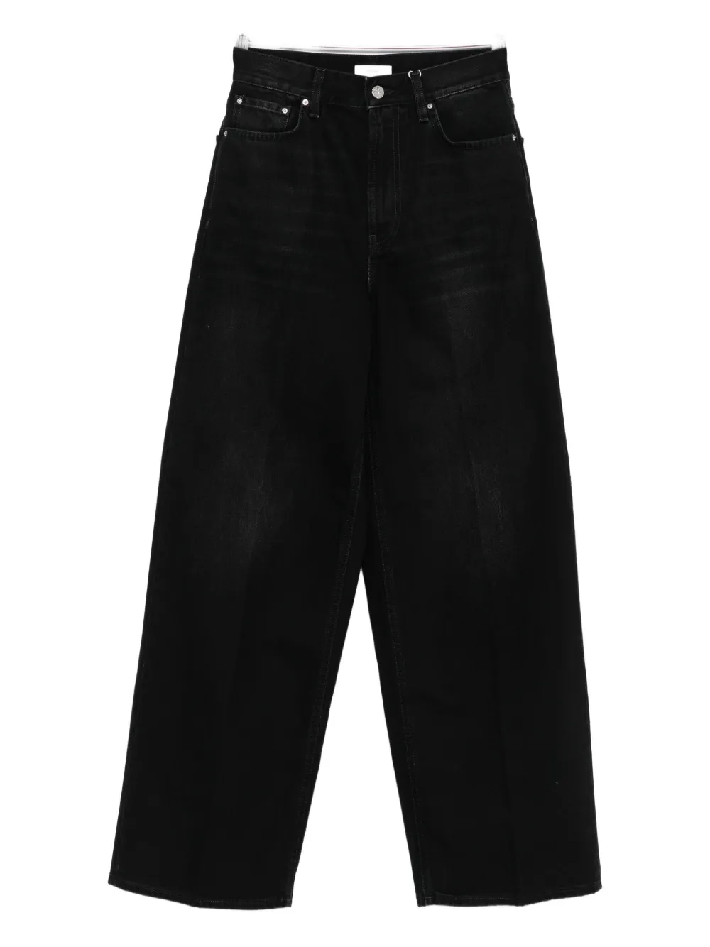Totême Cotton Jeans In Black