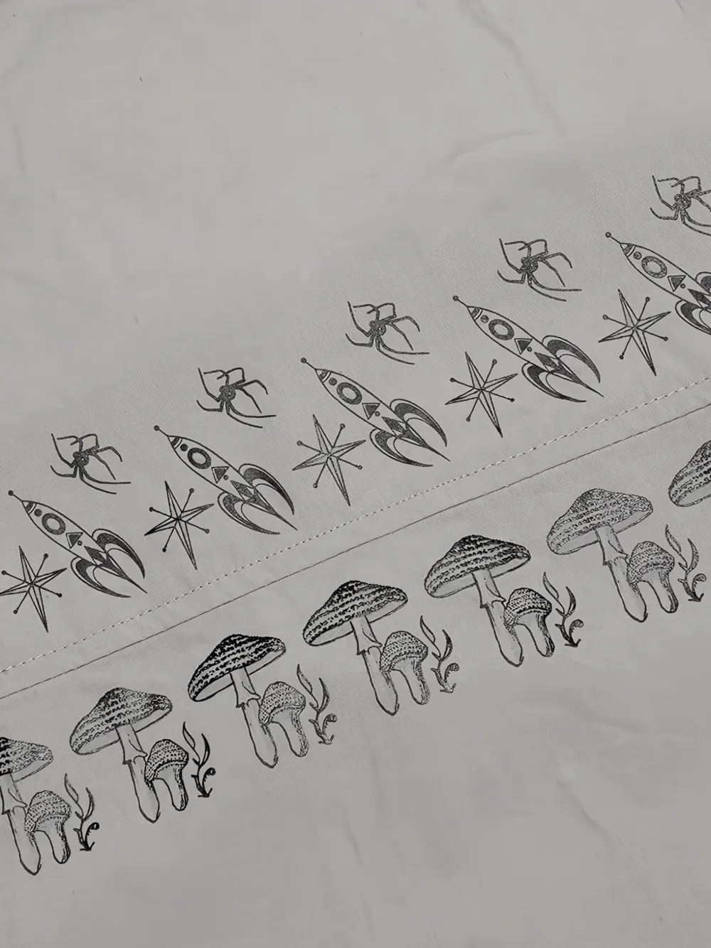 Neighborhood x Dr. Woo overhemd met opgestikte zak Grijs