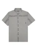 Neighborhood x Dr. Woo patch-pocket shirt - Grey