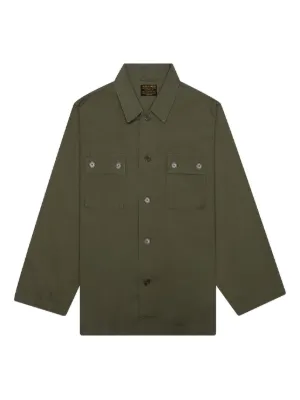 WACKO MARIA Embroidered Shirt | Black | FARFETCH