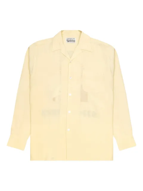 WACKO MARIA embroidered shirt