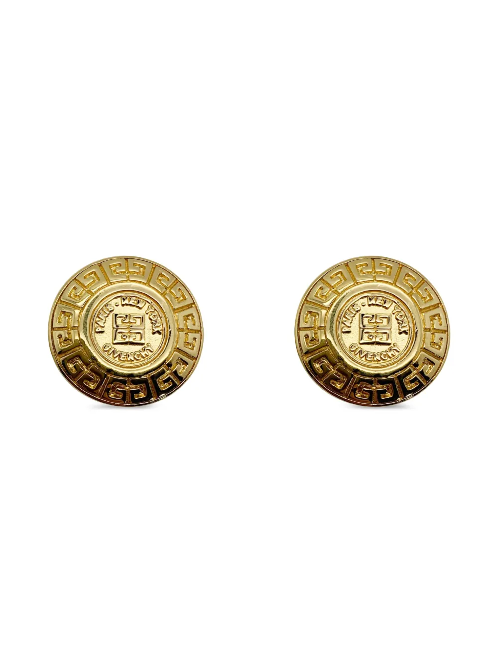Givenchy Pre-Owned aretes Coin Logo 1980 | dorado | Image 1
