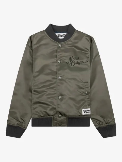 Neighborhood satin bomber jacket