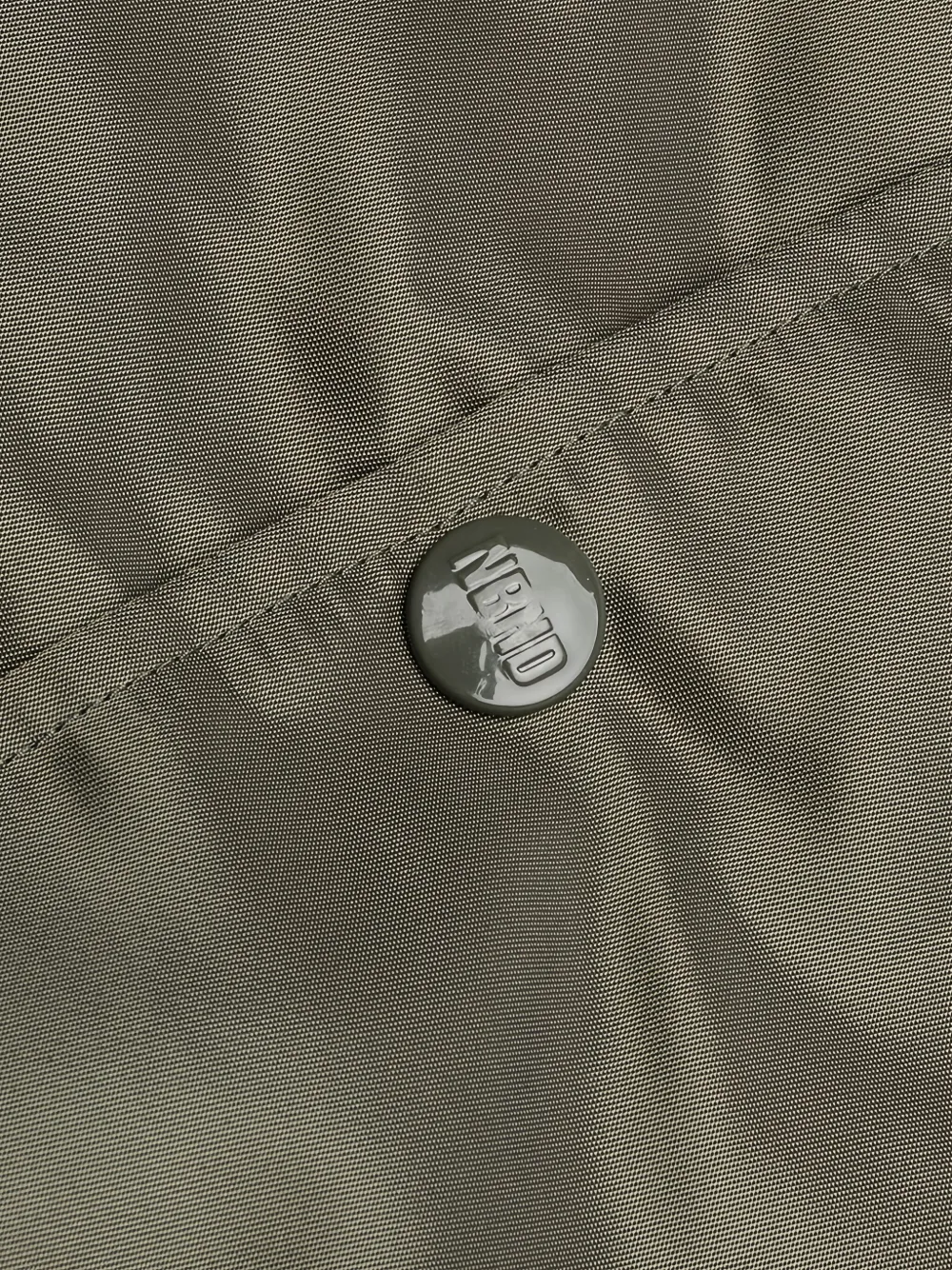 Neighborhood Satin Bomber Jacket In Green