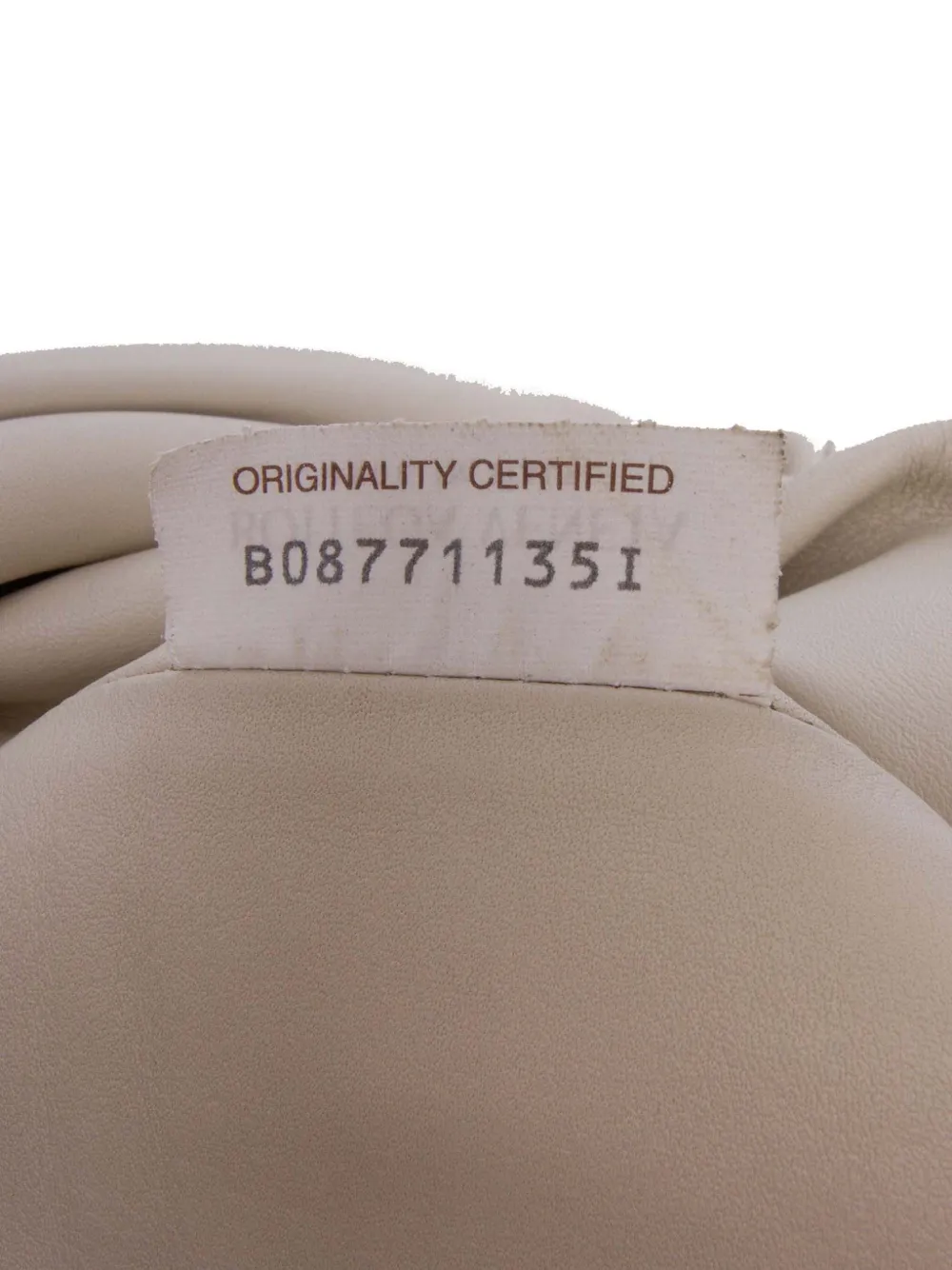 Pre-owned Bottega Veneta 2012-2025 Lambskin The Pouch Clutch Bag In White