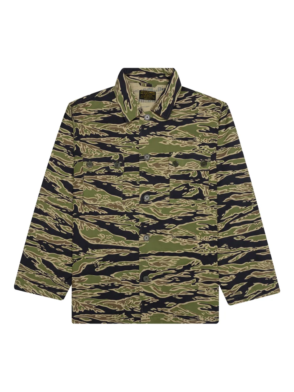 WACKO MARIA button shirt | Green | Image 1