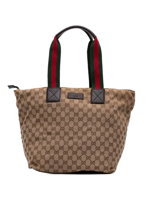 Gucci Pre-Owned 2016-2025 GG Canvas Web tote bag