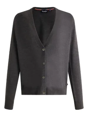 Cecilie Bahnsen Bessie Ruffled Cardigan | Brown | FARFETCH EG