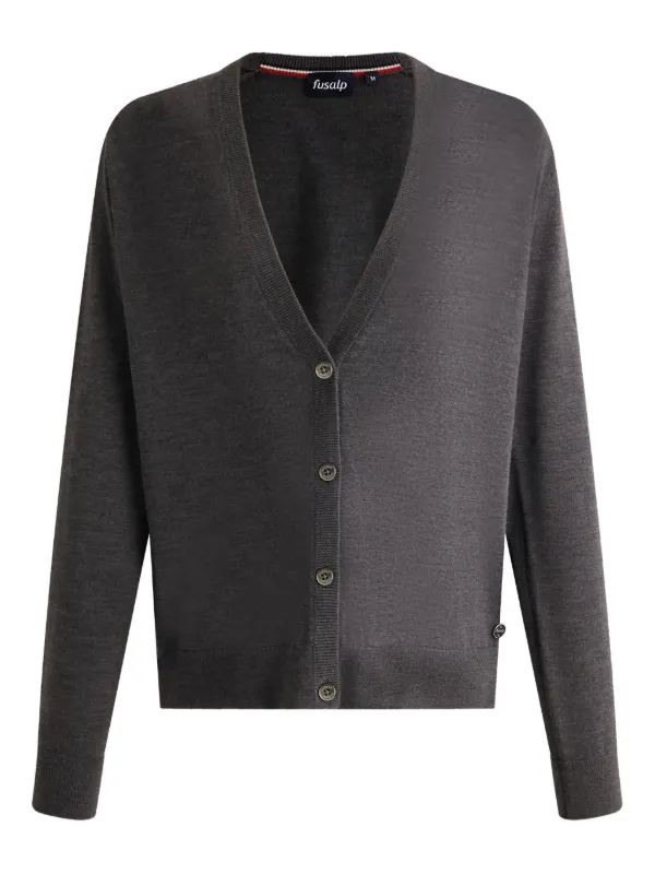 Fusalp Leovra Cardigan in Black
