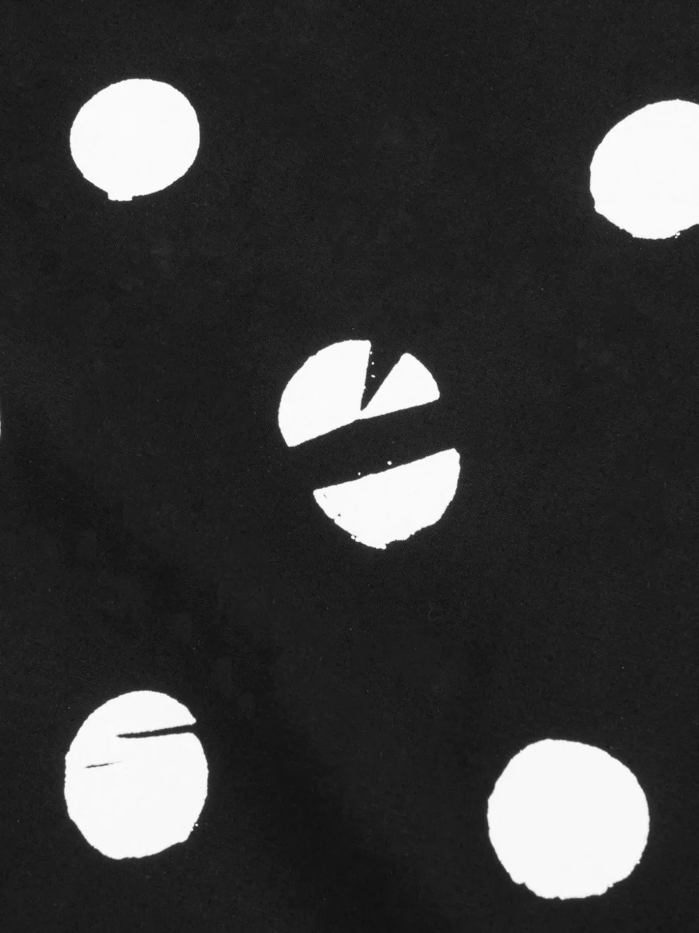 Raf Simons Overhemd met stippen Zwart