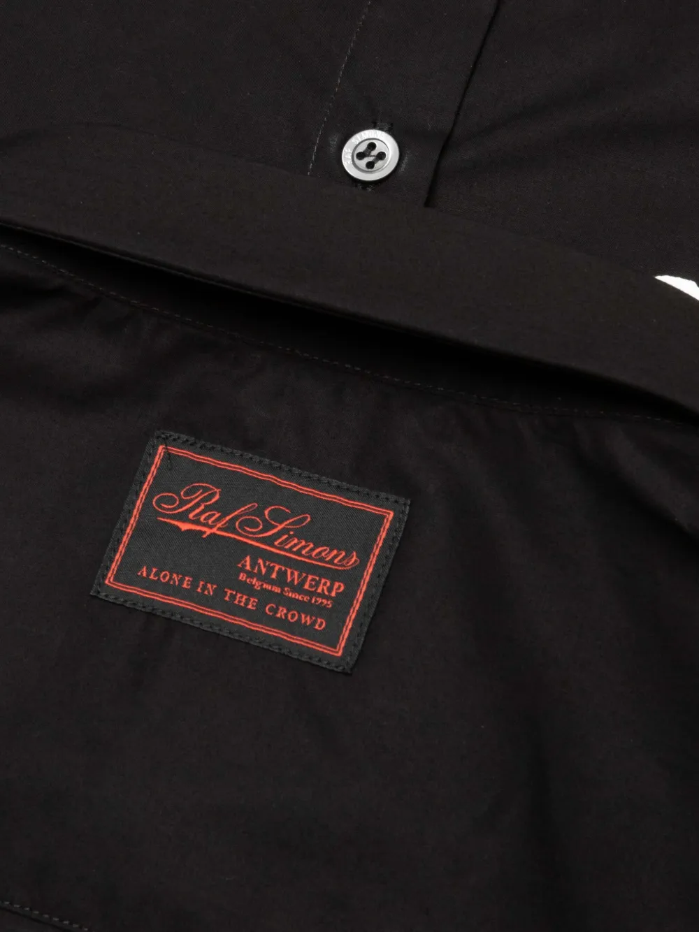 Raf Simons Overhemd met stippen Zwart