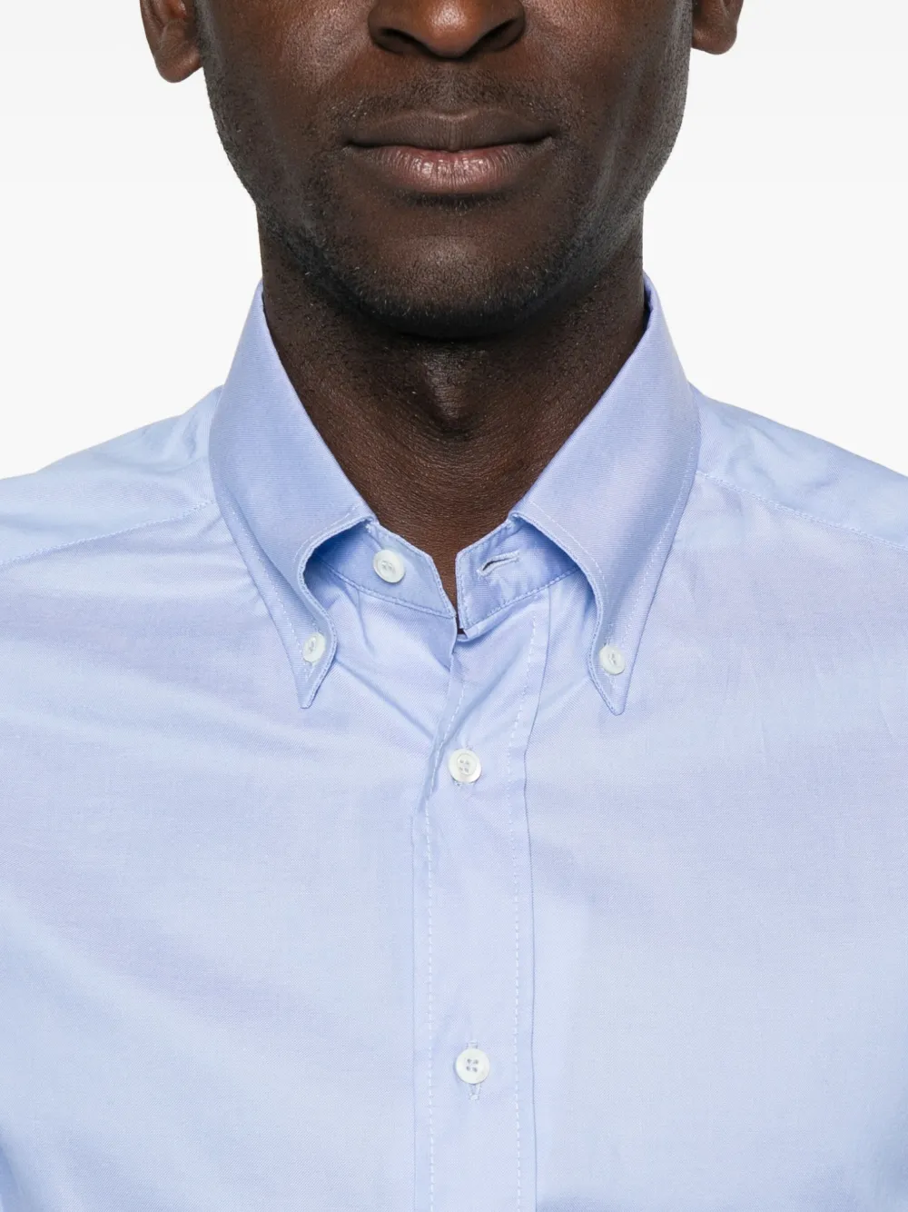 Brunello Cucinelli Overhemd met lange mouwen Blauw