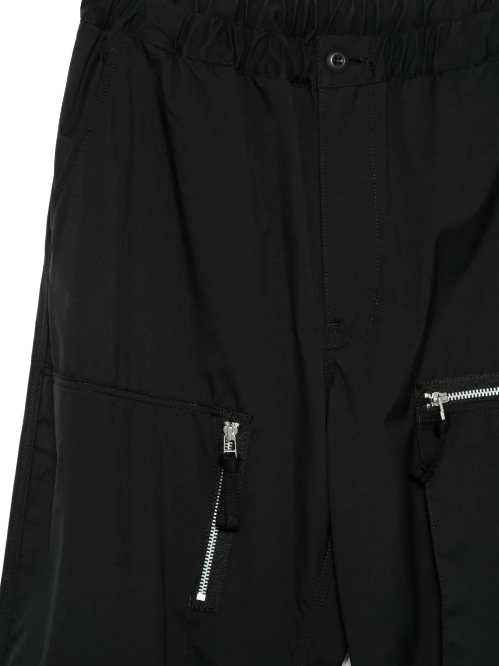 Comme des Garçons Homme Broek met ritszak Zwart