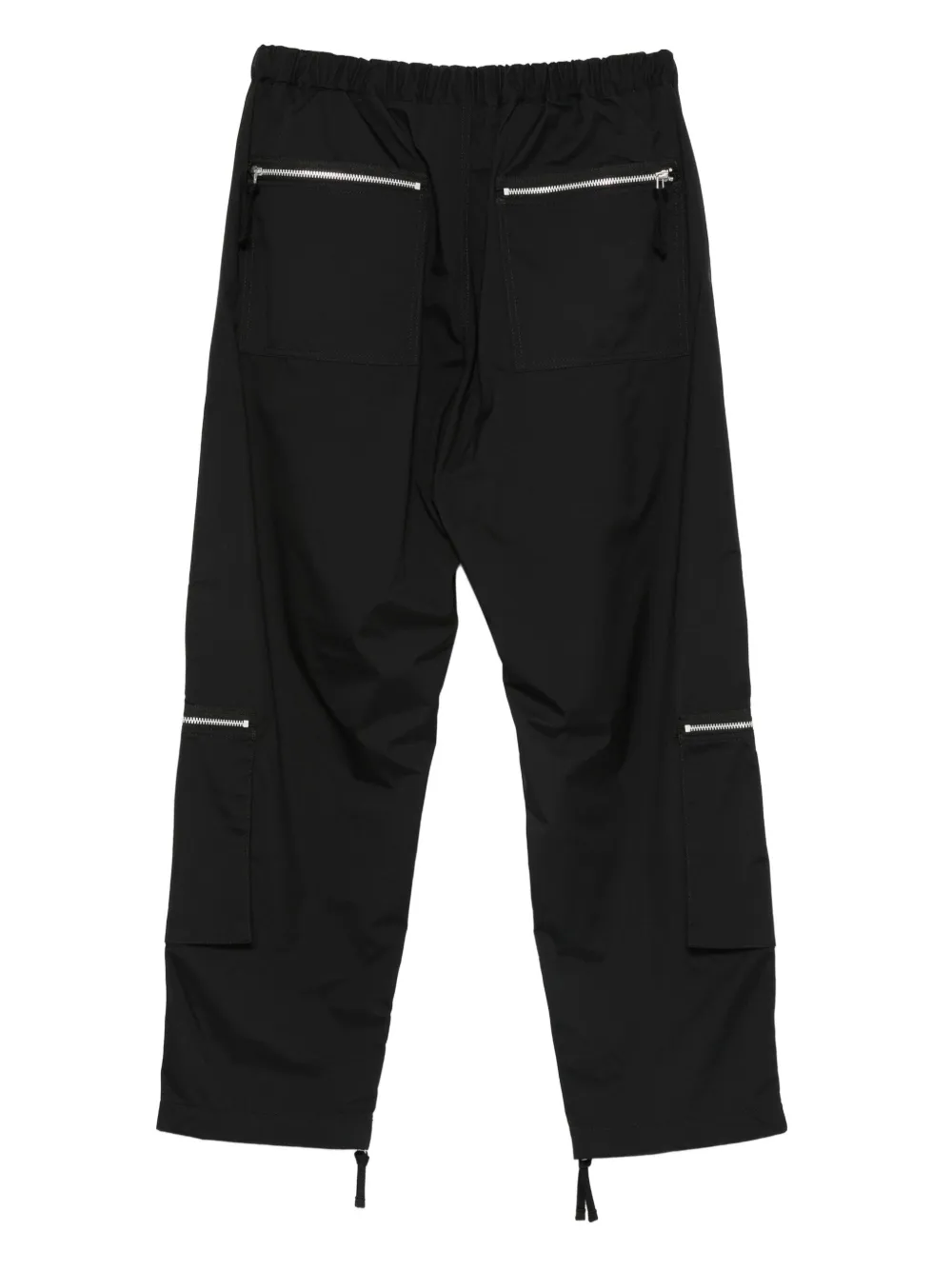 Comme des Garçons Homme zip-pocket trousers - Zwart
