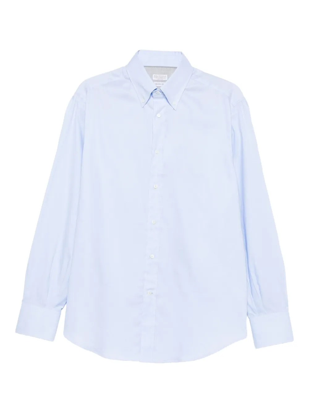 Brunello Cucinelli 长袖衬衫 | 蓝色 | Image 1