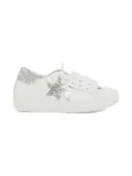 2 Star Kids glitter-star sneakers - White